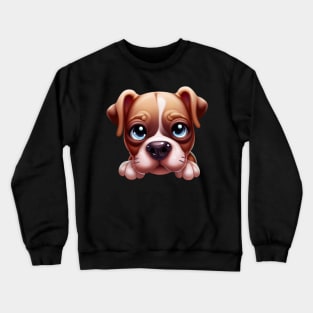 Pup-tacular American Pit Bull Terrier Crewneck Sweatshirt